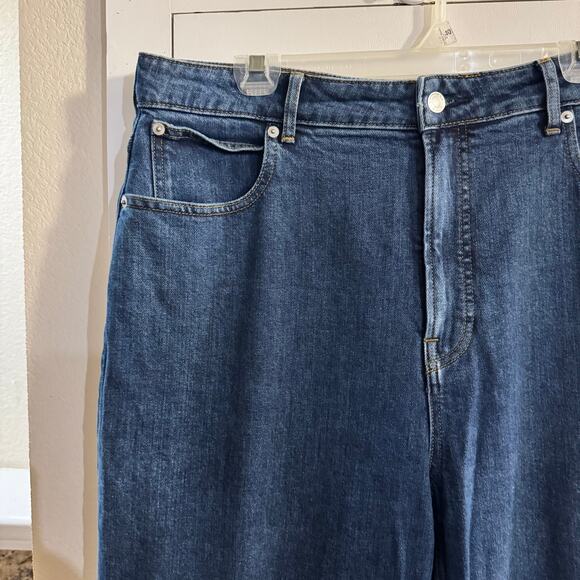Everlane The Curvy Way-High Jean Organic Cotton Denim Size 33 R - Picture 3 of 9